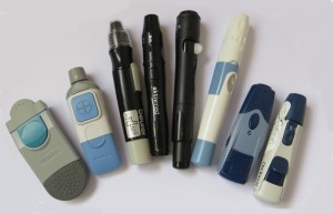 8 unterschieldiche Diabetes Stechhilfen